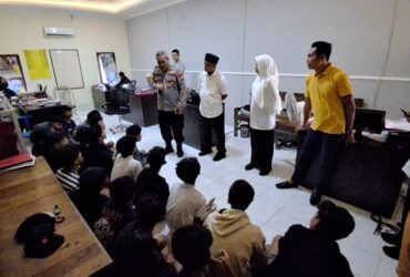 Polsek Muncar, Banyuwangi amankan 19 pemuda dari dua Kecamatan yang akan lakukan perang sarung, Rabu (13/3/2024) dini hari. (dokumen dari Polsek Muncar untuk blok-a.com)