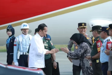 Kunjungan Presiden Jokowi ke Banyuwangi beberapa waktu lalu. (dok. Viva)