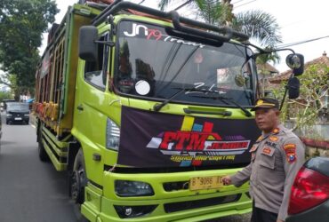 Jajaran Polsek Kalibaru melarang penyelenggaraan Battle Sound System atau Sound Horeg, hingga Joged Pargoy, sambut lebaran 2024, Jumat (5/4/2024).(dokumen dari Polsek Kalibaru untuk blok-a.com)