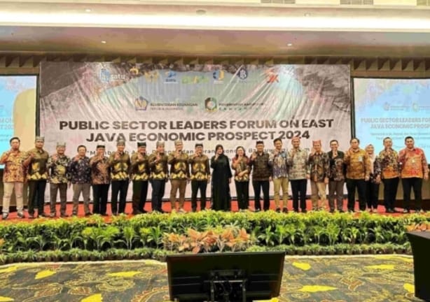 Caption : Forum Public Sector Leaders Forum On East Java Economic Prospect 2024, Kamis (25/7/2024)(Istimewa).