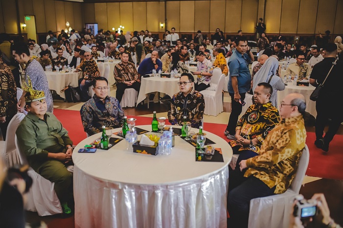Bupati Jember menghadiri acara malam puncak HPN 2024. (Foto: Diskominfo Jember)