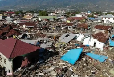 Ilustrasi: dampak gempa dengan magnitudo tinggi (dok: asiatoday.id)