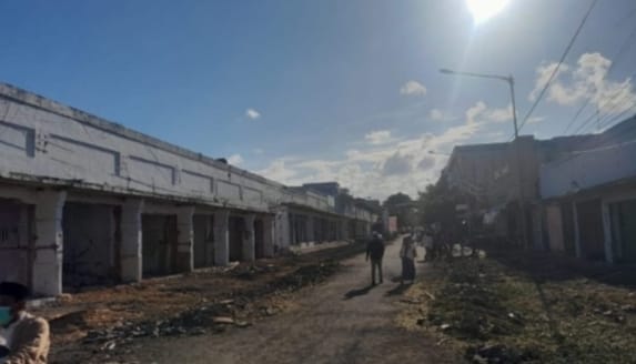 Revitalisasi Pasar Banyuwangi masih tertunda.(blok-a.com/Kuryanto)