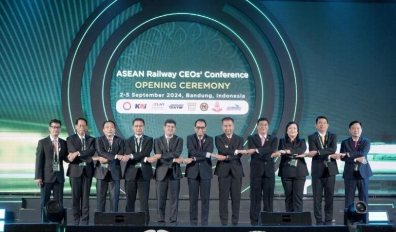 ASEAN Railway CEO’s (ARCEO’s) Conference ke-44 diselenggarakan di Bandung, sejak tanggal 2-5 September 2024.(Dok. KAI Daop 9)