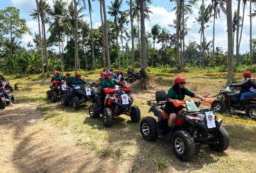 ATV Amazing Race, salah satu kegiatan seru di Festival Paspan Adventure, Minggu (29/9/2024).(blok-a.com/Kuryanto)