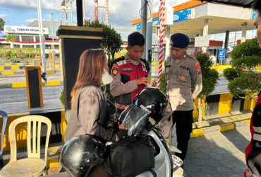 Ciptakan kondusivitas di wilayahnya, Polresta Banyuwangi Gelar Operasi Pengamanan Ops Imbangan Puri Agung II di Pelabuhan Ketapang, Selasa (3/9/2024).(blok-a.com/Kuryanto)