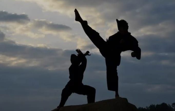 Ilustrasi pencak silat.(Shutterstock)