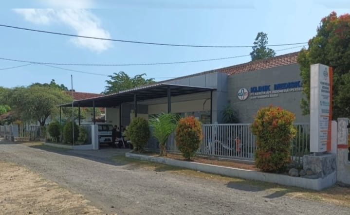 Klinik Mediska PT KAI Ketapang Banyuwangi.(blok-a.com/Kuryanto)