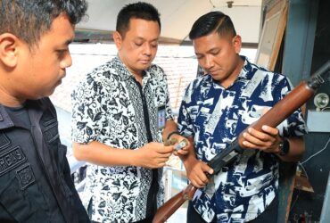 Pengecekan menyeluruh sarana dan fasilitas pengamanan di Lapas Kelas IIA Bayuwangi.(dok. Lapas Banyuwangi)
