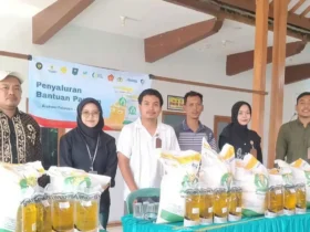 Bapanas gelontorkan bantuan 4,235 juta Kg beras dan 847.128 liter minyak goreng kepada 211.782 KPM di Banyuwangi (foto: Istimewa)