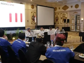 Rakor Penguatan Keamanan Siber yang digelar oleh Kementerian Koordinator Bidang Politik dan Keamanan RI di Banyuwangi, Rabu (6/5/2026) (foto: istimewa)