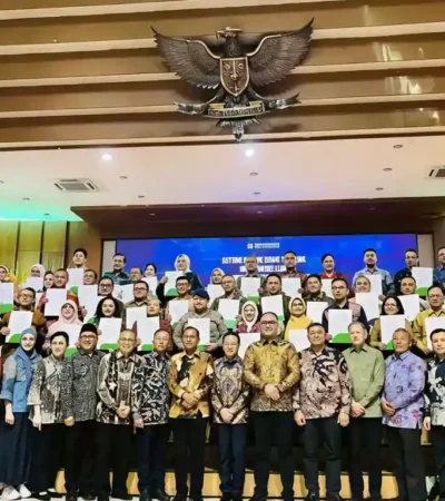 Penandatanganan Pakta Integritas, Rumah Sakit Umum Daerah (RSUD) Blambangan Banyuwangi mulai 1 Juni 2026 resmi membuka layanan kemoterapi bagi peserta BPJS Kesehatan (foto: ist)