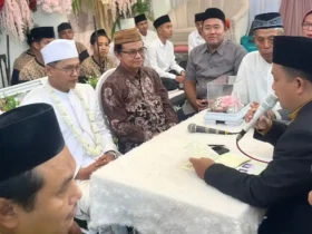 Caption : Salah satu warga Banyuwangi saat melangsungkan pernikahan di hari Jum'at Pon Bulan Dzulhijah (foto: Istimewa)