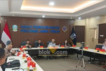 Komisi IV DPRD Banyuwangi saat melakukan langkah koordinasi dengan Dinas Perhungan Jawa Timur, Selasa (30/06/2026) (foto: Istimewa)