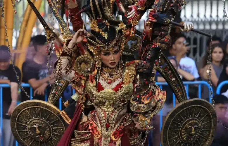 Mengusung tema "Perang Bayu" Banyuwangi Ethno Carnival (BEC) 2026 digelar 18 Juli (foto: istimewa)