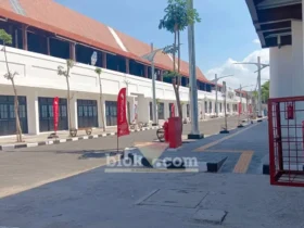 Toko zona utara dan selatan di Pasar Banyuwangi, Kamis (30/07/2026)(foto: Blok-a.com/Kuryanto)