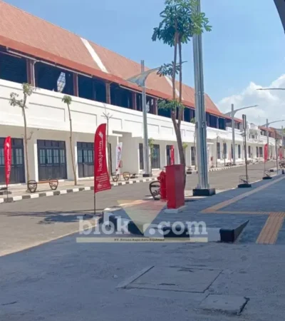 Toko zona utara dan selatan di Pasar Banyuwangi, Kamis (30/07/2026)(foto: Blok-a.com/Kuryanto)
