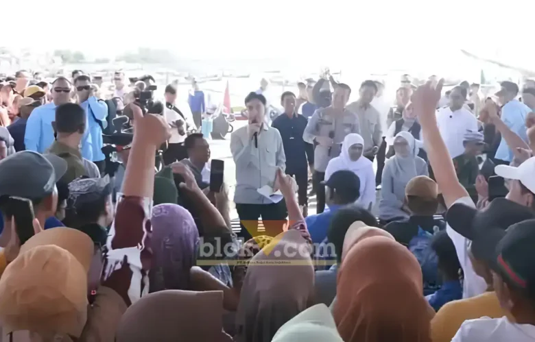 Bertemu Wapres Gibran, nelayan tradisional Muncar Banyuwangi minta kebijakan penyerdehanaan perizinan, Jum'at (10/07/2026) (foto: Blok-a.com/Kuryanto)