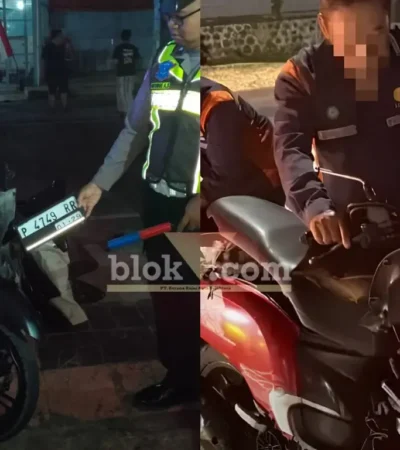 Kondisi motor Honda Vario usai alami laka tunggal, serta Honda Scoopy setelah bertabrakan dengan truk Tangki Hino di Jalan Raya Banyuwangi-Jember, Rabu-Jumat (12-14/08/2026) (foto: Blok-a.com/Kuryanto)