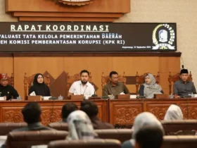 KPK saat gelar Rakor di DPRD Banyuwangi, Selasa (01/09/2026) (foto: blok-a.com/Istimewa)