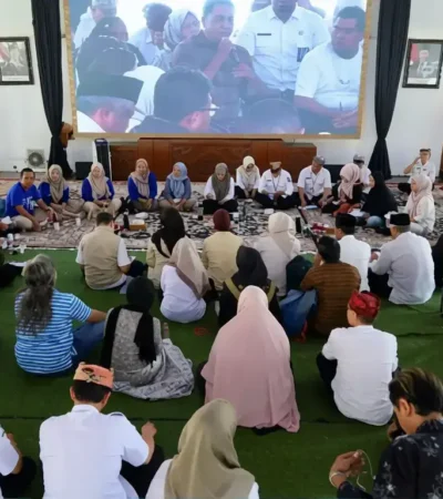 Kegiatan Gesah Bareng Bupati Ipuk Fiestiandani di Pendopo Sabha Swagata Blambangan membahas persoalan pendidikan di Banyuwangi, Rabu (02/09/2026) (foto: Humas Bwi)