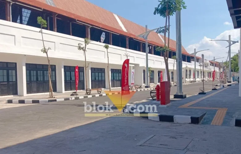Pasar Banyuwangi yang baru bukan hanya tempat belanja tapi juga jadi destinasi wisata lokal. (foto: blok-a com/Kuryanto)