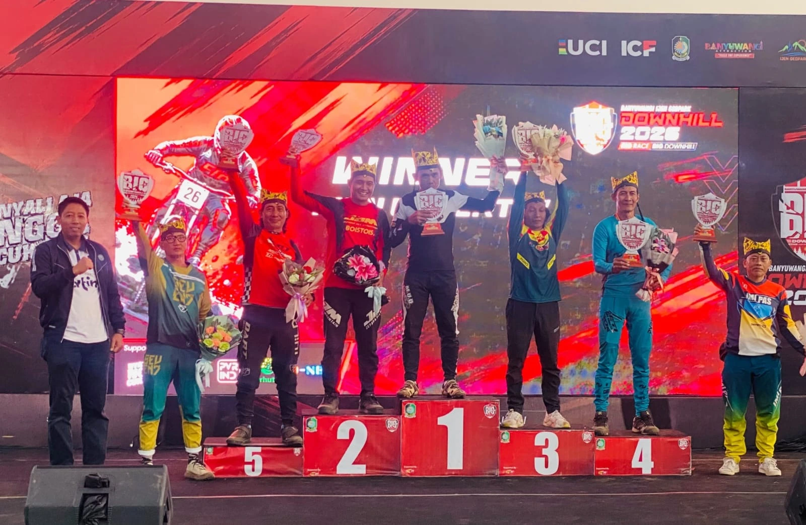 Enam Atlet MTB IMIPAS Raih Prestasi di BIG Downhill 2026