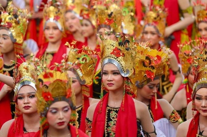 Sebanyak 200 penari dari luar daerah ikuti pagelaran tari kolosal Gandrung Sewu 2026. (Foto: dok Gandrung Sewu 2025).