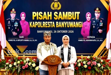 Sambut Kapolresta Baru, Pemkab dan elemen Masyarakat banyuwangi siap perkuat sinergitas, Senin (26/10/2026)(blok-a com/Kuryanto).