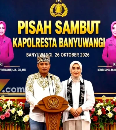 Sambut Kapolresta Baru, Pemkab dan elemen Masyarakat banyuwangi siap perkuat sinergitas, Senin (26/10/2026)(blok-a com/Kuryanto).